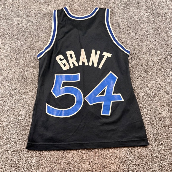 Vintage Champion Horace Grant #54 Orlando Magic Black Jersey Mens 36 Small 90s - Picture 3 of 7